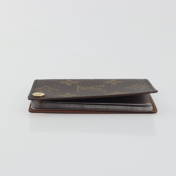 LOUIS VUITTON Monogram Porto Cartes Crdit Pression Card Case M60937 Auth BA15033