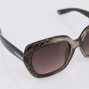 BOTTEGA VENETA INTRECCIATO Sunglasses Plastic Black Gold Tone Auth BA15035-6