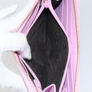 GUCCI GG Marmont Bosco Zip Around Long Wallet Leather Pink 499337 Auth BA15038V-19