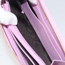GUCCI GG Marmont Bosco Zip Around Long Wallet Leather Pink 499337 Auth BA15038V-20