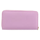 GUCCI GG Marmont Bosco Zip Around Long Wallet Leather Pink 499337 Auth BA15038V-3