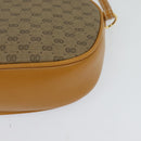 GUCCI Micro GG Supreme Shoulder Bag PVC Brown Gold 007 084 0094 Auth BA1504-15