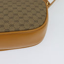 GUCCI Micro GG Supreme Shoulder Bag PVC Brown Gold 007 084 0094 Auth BA1504-17