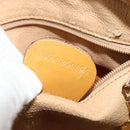 GUCCI Micro GG Supreme Shoulder Bag PVC Brown Gold 007 084 0094 Auth BA1504-11