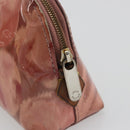 LOUIS VUITTON Monogram Vernis Ikat Flower Pochette Cosmetic M90046 Auth BA15040-9
