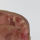 LOUIS VUITTON Monogram Vernis Ikat Flower Pochette Cosmetic M90046 Auth BA15040-8