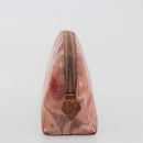 LOUIS VUITTON Monogram Vernis Ikat Flower Pochette Cosmetic M90046 Auth BA15040-3