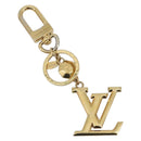 LOUIS VUITTON LV Facet Key Holder metal Gold Tone M65216 LV Auth BA15041A-1
