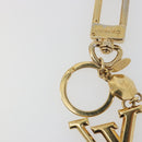 LOUIS VUITTON LV Facet Key Holder metal Gold Tone M65216 LV Auth BA15041A-8