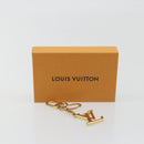 LOUIS VUITTON LV Facet Key Holder metal Gold Tone M65216 LV Auth BA15041A-12