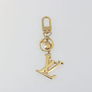 LOUIS VUITTON LV Facet Key Holder metal Gold Tone M65216 LV Auth BA15041A-13