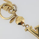 LOUIS VUITTON LV Facet Key Holder metal Gold Tone M65216 LV Auth BA15041A-4