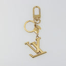 LOUIS VUITTON LV Facet Key Holder metal Gold Tone M65216 LV Auth BA15041A-6