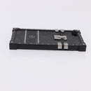 LOUIS VUITTON Monogram Eclipse Fragment iTrunk iPhone 7 Case M62613 Auth BA15042-3