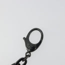 CHANEL Cat Robot Key Holder Metal Black CC Auth BA15043M-3