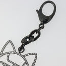 CHANEL Cat Robot Key Holder Metal Black CC Auth BA15043M-4