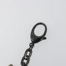 CHANEL Cat Robot Key Holder Metal Black CC Auth BA15043M-7