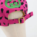 GUCCI x New Era New York Mets Baseball Cap Cotton Pink 729581 Auth BA15044A-9