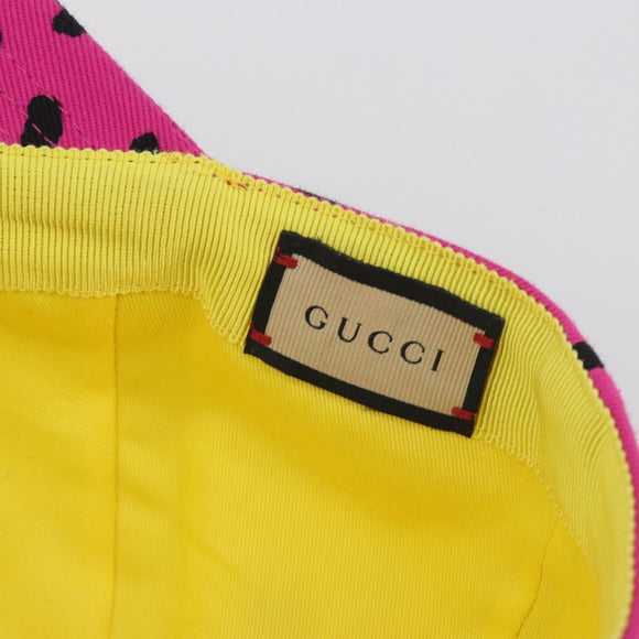 GUCCI x New Era New York Mets Baseball Cap Cotton Pink 729581 Auth BA15044A