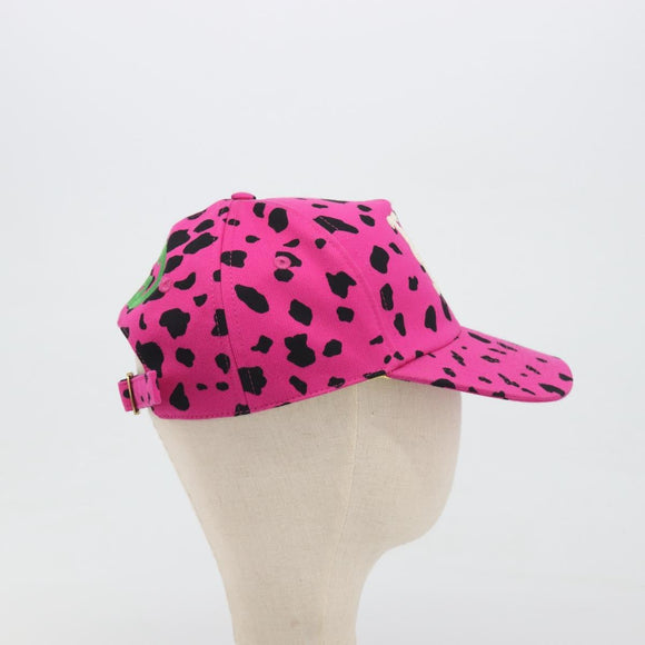 GUCCI x New Era New York Mets Baseball Cap Cotton Pink 729581 Auth BA15044A