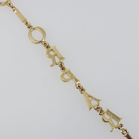 Christian Dior Bracelet Metal Gold Tone Auth BA15050V