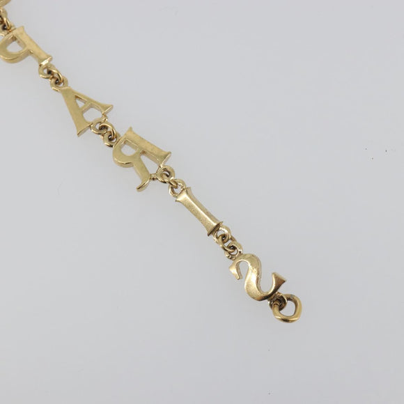 Christian Dior Bracelet Metal Gold Tone Auth BA15050V