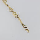 Christian Dior Bracelet Metal Gold Tone Auth BA15050V-6