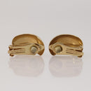Christian Dior Cuffs Earring Metal 3 Set Gold Tone Auth BA15051-8