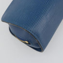 LOUIS VUITTON Epi Dauphine PM Pouch Blue M48445 LV Auth BA15054-16