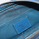 LOUIS VUITTON Epi Dauphine PM Pouch Blue M48445 LV Auth BA15054-8