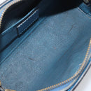 LOUIS VUITTON Epi Dauphine PM Pouch Blue M48445 LV Auth BA15054-10