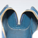 LOUIS VUITTON Epi Dauphine PM Pouch Blue M48445 LV Auth BA15054-19