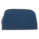 LOUIS VUITTON Epi Dauphine PM Pouch Blue M48445 LV Auth BA15054-2