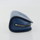 LOUIS VUITTON Epi Dauphine PM Pouch Blue M48445 LV Auth BA15054-3