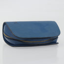 LOUIS VUITTON Epi Dauphine PM Pouch Blue M48445 LV Auth BA15054-5