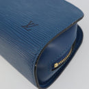 LOUIS VUITTON Epi Dauphine PM Pouch Blue M48445 LV Auth BA15054-7