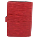 LOUIS VUITTON Epi Agenda PM Day Planner Cover Red R20057 LV Auth BA15055-3