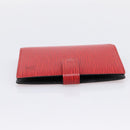 LOUIS VUITTON Epi Agenda PM Day Planner Cover Red R20057 LV Auth BA15055-4