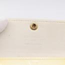 LOUIS VUITTON Monogram Vernis Ludlow Coin Purse Perle M91357 LV Auth BA15057-12