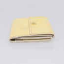 LOUIS VUITTON Monogram Vernis Ludlow Coin Purse Perle M91357 LV Auth BA15057-4