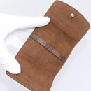 LOUIS VUITTON Damier Ebene Bouton de Manchette Case Cuff Case LV Auth BA15058-13