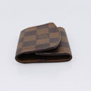 LOUIS VUITTON Damier Ebene Bouton de Manchette Case Cuff Case LV Auth BA15058-4