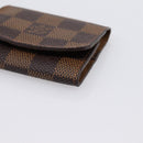 LOUIS VUITTON Damier Ebene Bouton de Manchette Case Cuff Case LV Auth BA15058-8