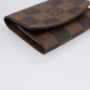 LOUIS VUITTON Damier Ebene Bouton de Manchette Case Cuff Case LV Auth BA15058-9
