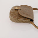 CELINE Macadam Shoulder Bag PVC 3 Set Brown Beige Auth BA15063-11