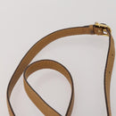CELINE Macadam Shoulder Bag PVC 3 Set Brown Beige Auth BA15063-13