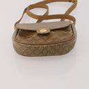 CELINE Macadam Shoulder Bag PVC 3 Set Brown Beige Auth BA15063-14