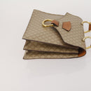 CELINE Macadam Shoulder Bag PVC 3 Set Brown Beige Auth BA15063-4