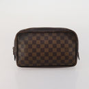 LOUIS VUITTON Monogram Clutch Bag 3 Set LV Auth BA15064-16