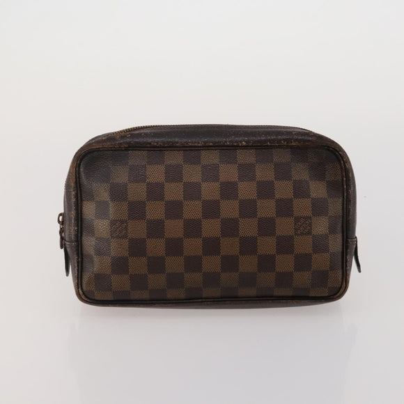 LOUIS VUITTON Monogram Clutch Bag 3 Set LV Auth BA15064